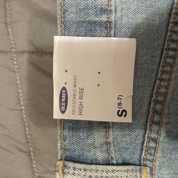 Old Navy Girls Adjustable Waist, High-Rise Girls Jean Skirt - Picture 3 of 6